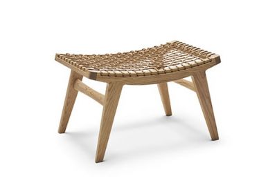 Klismos Hocker mit Filzgleiter Knoll International